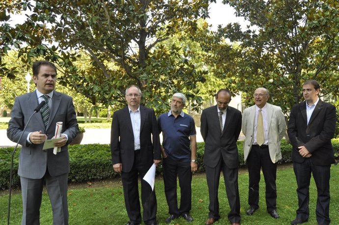 Acto de presentación del Gran Trail Trango World Aneto Posets 2013.