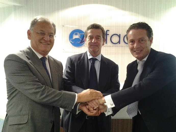 José Manuel Machado, Mario Armero y Rafael Prieto