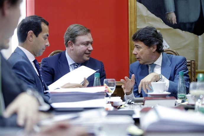 Ignacio González en el Consejod e Gobierno