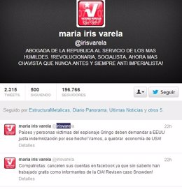 Twitter Iris Varela