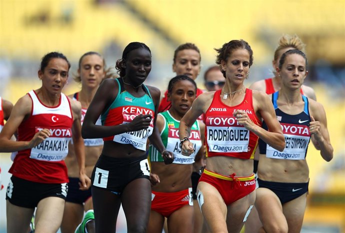 Natalia Rodríguez En El Mundial De Daegu