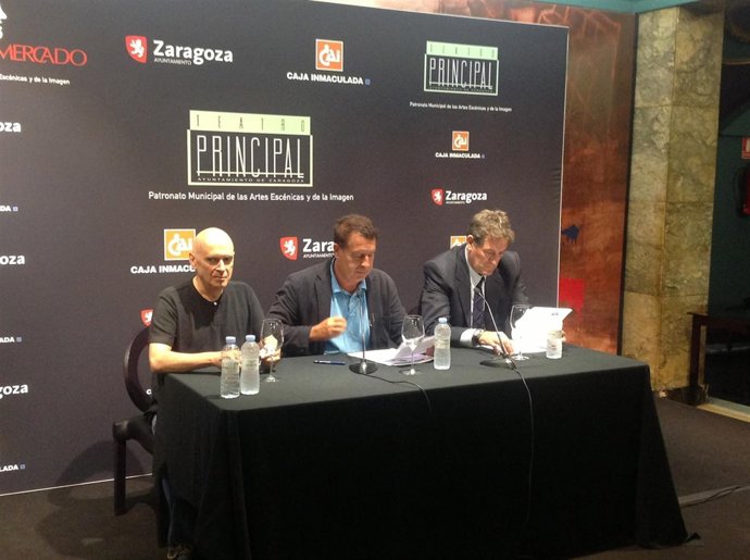 Rafael Campos, Jerónimo Blasco y Fernando Arcega