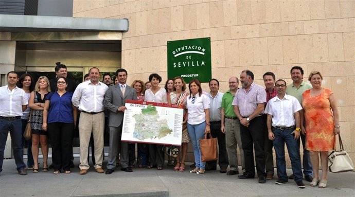 Presentación de los nuevos planos turísticos.