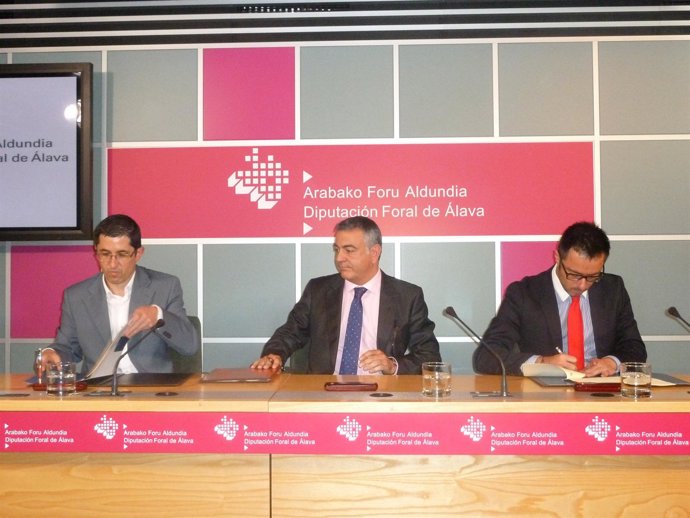 De Andrés con el director del Basque culinary center 