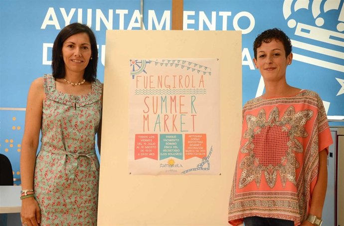 Macarena Amo y Dlores Buzón Fuengirola summer market