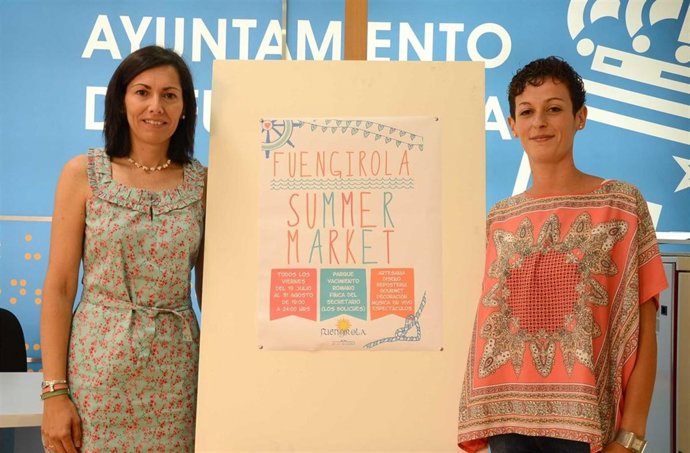 Macarena Amo y Dlores Buzón Fuengirola summer market