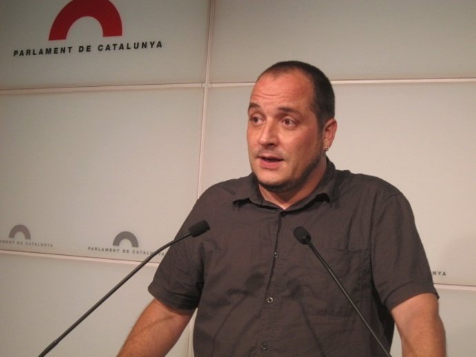 El diputado de la CUP David Fernández