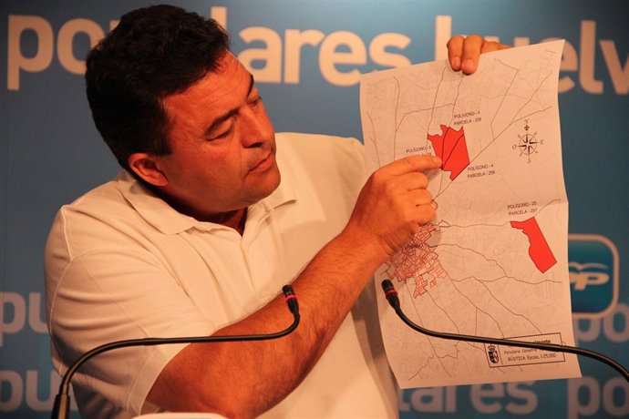 José Joaquín de la Torre, portavoz del equipo de gobierno en el Ayto de Almonte.