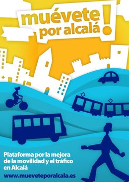 Cartel de la nueva plataforma.