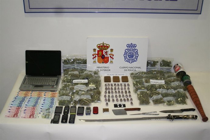 Material intervenido