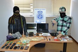 Detenidos dos Trinitarios tras el asalto a varios locutorios