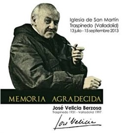 Cartel de la exposición sobre José Velicia