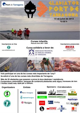 Tercera Cursa Gladiator del Puerto de Tarragona 