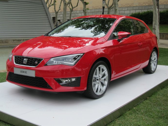 Seat León SC en el Salón del Automóvil de Barcelona 2013