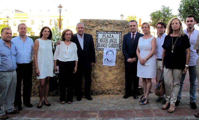 Acto homenaje del PP a Miguel Ángel Blanco en Alcalá de Guadaíra