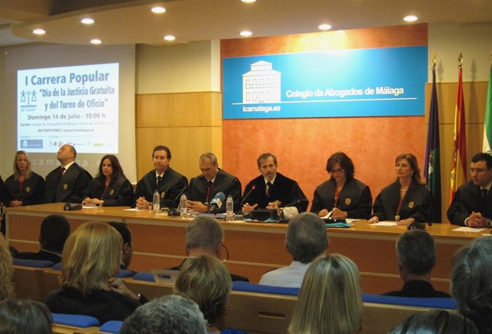 ACto del Colegio de Abogados de Málaga