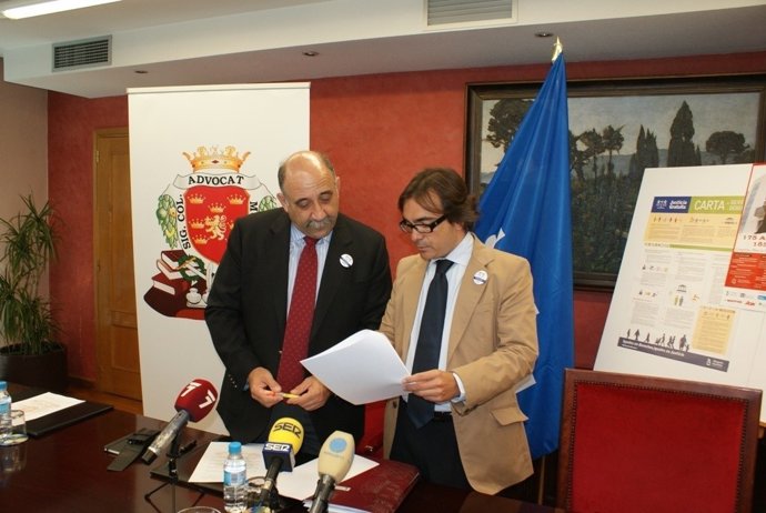 Francisco Martínez-Escribano y Pedro Rivera