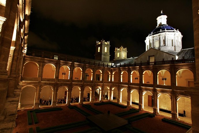 El claustro de San Miguel de los Reyes, escenario del concierto