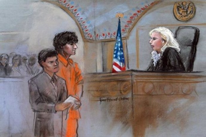 Tsarnaev, acusado atentados Boston se declara no culpable