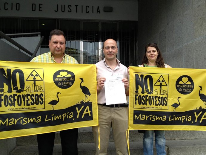 La Mesa de la Ría, en el juzgado. 