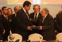 Maduro y Mújica, presidencia Mercosur