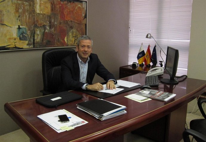 El presidente de la CCE, Agustín Manrique de Lara y Benítez de Lugo