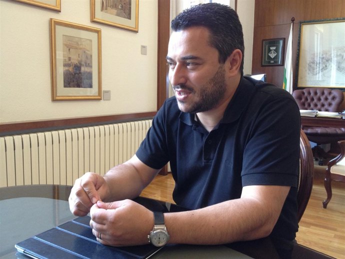 El alcalde de Sabadell, Joan Carles Sánchez