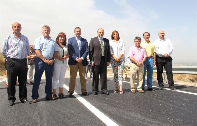 Pérez en la carretera Granada-Alfacar 