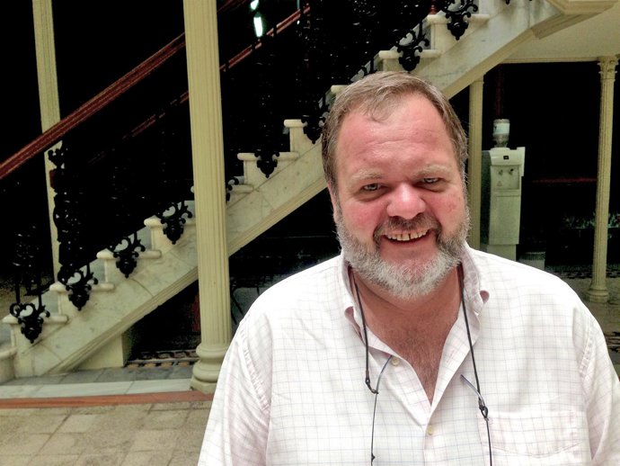 El portavoz de CC en el Cabildo de Gran Canaria, Fernando Bañolas