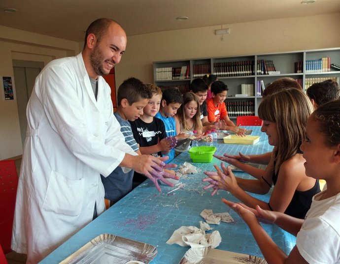 Taller con niños en Biosegura
