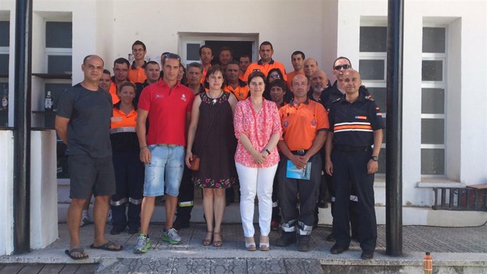 Voluntarios de Protección Civil