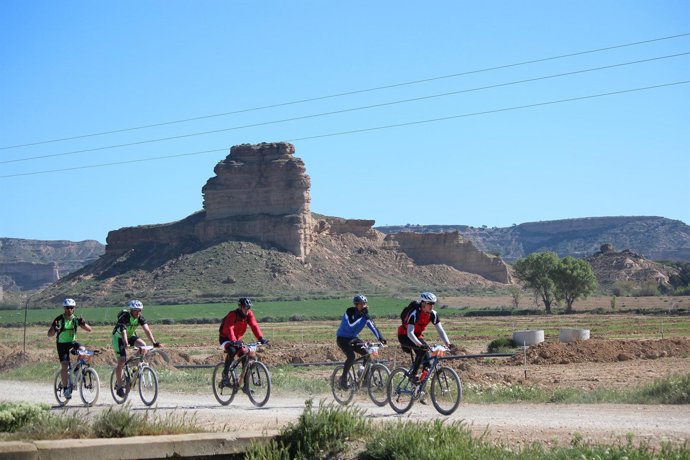 La octava etapa de la Transmonegrina se celebra este domingo en La Almolda.