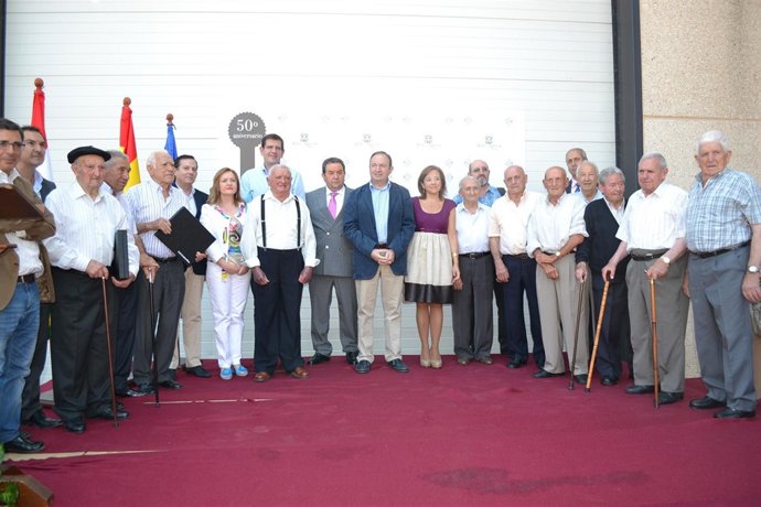 Sanz participa en el aniversario de la Cooperativa Bodega Real de Nájera