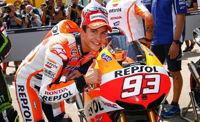 El piloto de motogp marc marquez