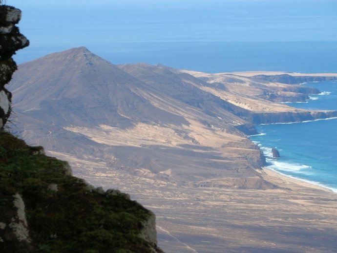 Vistas De Cofete Desde El Pico De La Zarza (Fuerteventura)