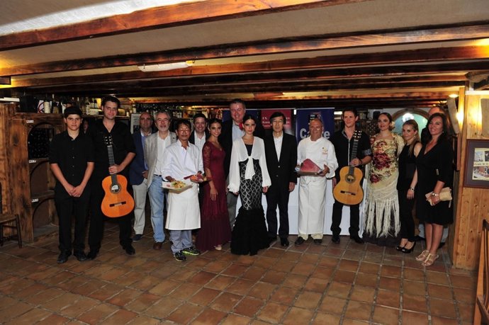 Hermanamiento del Cante de las Minas con la cocina japonesa