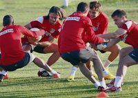 Courtois, ausente en el último entrenamiento