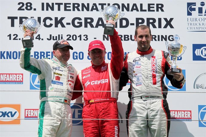 El piloto español Antonio Albacete 