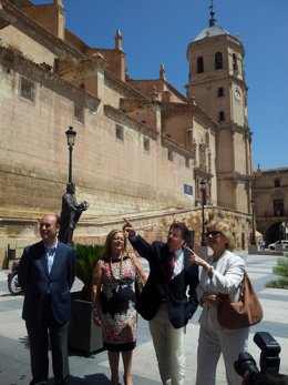 Visita de la Defensora del Pueblo a Lorca