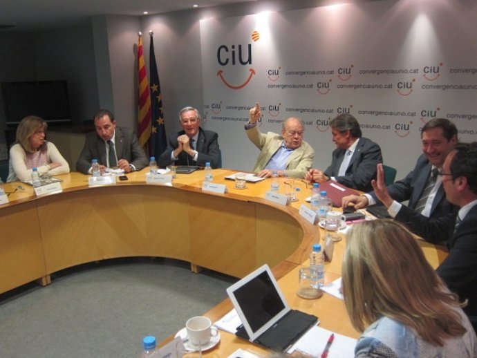 R.Espadaler, X.Trias, J.Pujol, Artur Mas y J.M Pelegrí
