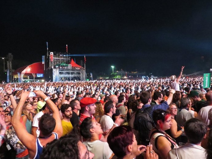 Público asistente al BBK Live