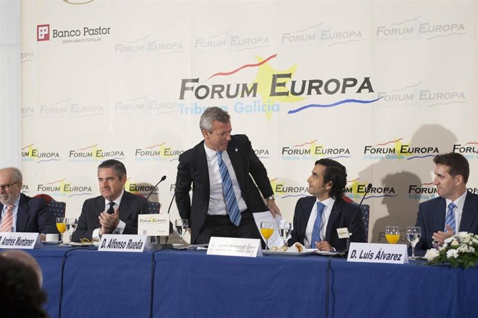 O vicepresidente da Xunta, Alfonso Rueda, pronunciará unha conferencia no Fórum 