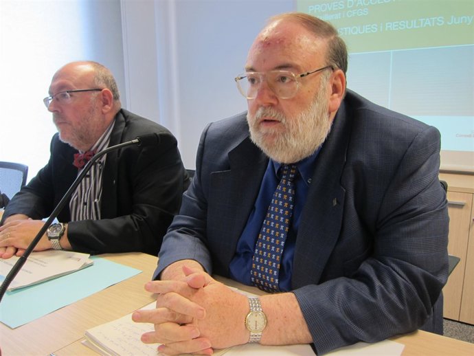 Jesús Maria Prujà y Claudi Alsina (secretario del CIC)