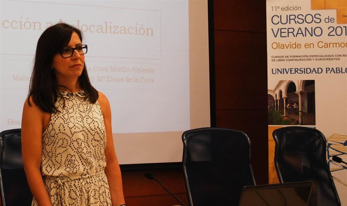 Profesora de Filología y Traducción de la UPO, María Elena de la Cova
