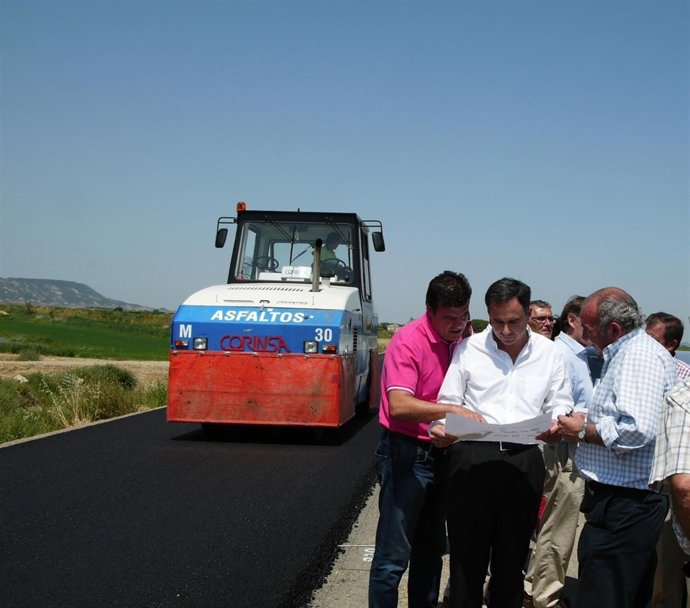 Trabajos en Sádaba.