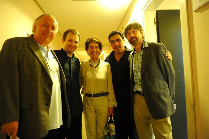 Peter Csaba, Eldar Nebolsin, Paloma OShea, Zoltan Tatevosyan, e Ivan Monighetti