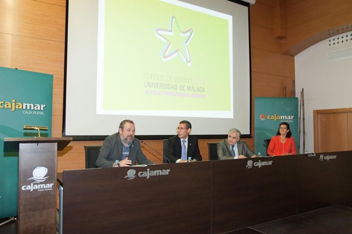 Acto de inauguración de los Cursos de Verano de la UMA en Málaga