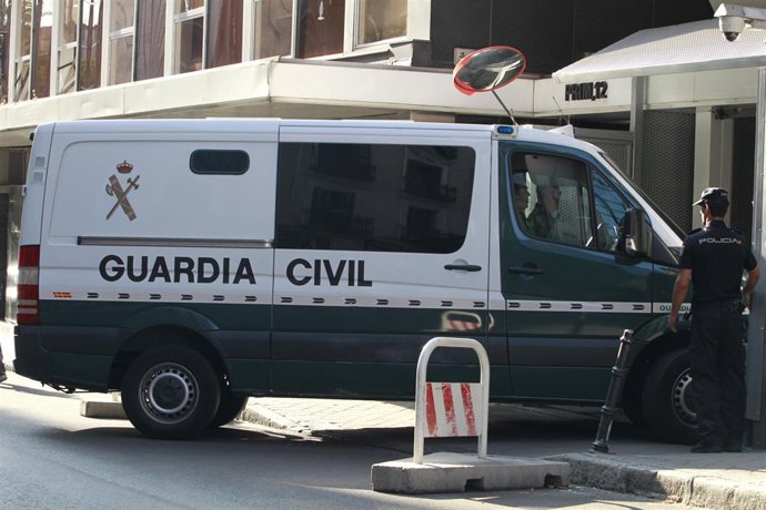 Bárcenas llega a la Audiencia Nacional en furgón