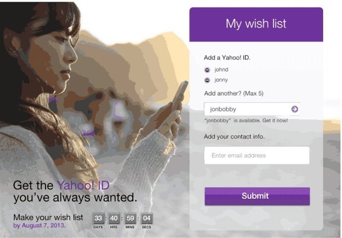My List Wish de Yahoo! Mail