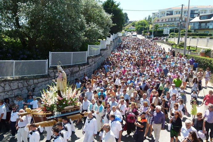 Procesión de la Virgen del Carmen